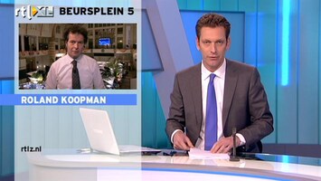 RTL Z Nieuws 17:30 AEX zakt hard weg, financials meer dan 7%