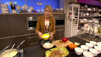 Carlo & Irene: Life 4 You Sandra maakt appelcrumble met vanillesaus