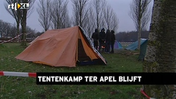RTL Z Nieuws Somaliers blijven in tentenkamp Ter Apel