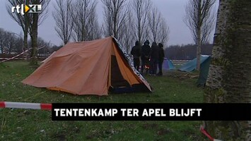 RTL Z Nieuws Somaliers blijven in tentenkamp Ter Apel