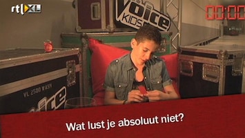 The Voice Kids Grabbelen met Dani