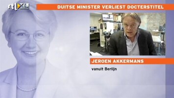 RTL Nieuws Correspondent: affaire minister schaadt ook Merkel