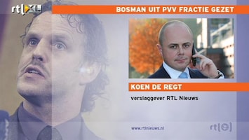 RTL Z Nieuws PVV: geen nadere uitleg over uit fractie zetten Bosman na 'uitgekotst halal vlees'