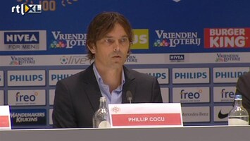 RTL Z Nieuws Phillip Cocu wordt de nieuwe trainer van PSV