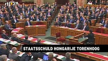 RTL Z Nieuws Hongarije zwaar in de financiële problemen