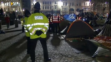 RTL Nieuws Occupy Londen door politie ontruimd