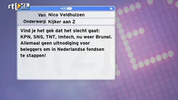 Special: De Kijker Aan Zet Vind je het gek dat het slecht gaat: KPN, SNS, TNT, Imtech, nu weer Brunel