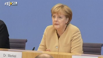RTL Z Nieuws Merkel: politiek moet fouten uit het verleden herstellen