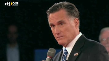 RTL Nieuws Fel debat tussen Obama en Romney