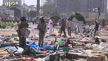 RTL Nieuws Leger Egypte veegt Tahrirplein schoon