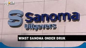 RTL Z Nieuws Winst bij Sanoma onder druk