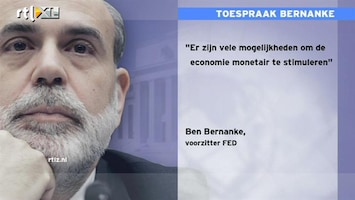 RTL Z Nieuws Teunis Brosens (ING) over speech Bernanke: teleurstelling geen QE3