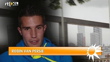 RTL Boulevard Adidas maakt commercial over Robin van Persie