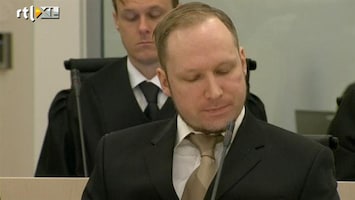 RTL Nieuws Breivik als ijskonijn in rechtbank