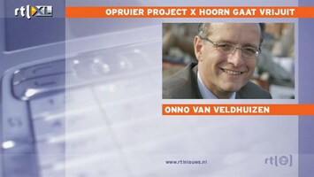 RTL Nieuws Opruier project X-feest Hoorn vrijuit