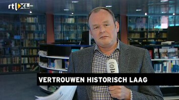 RTL Z Nieuws Mensen zijn onzeker over eigen financiële positie