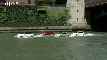 RTL Nieuws Auto's rijden op water