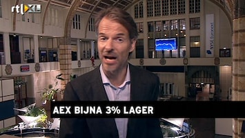 RTL Z Nieuws 17:00 De AEX klapt weer hard in elkaar: analyse Durk Veenstra
