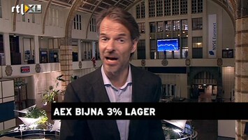 RTL Z Nieuws 17:00 De AEX klapt weer hard in elkaar: analyse Durk Veenstra