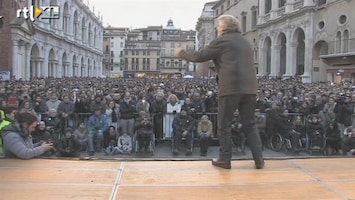 RTL Nieuws Italiaanse caberetier scoort met protestpartij