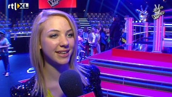 The Voice Kids Fabiënne gaat lol maken op het podium!