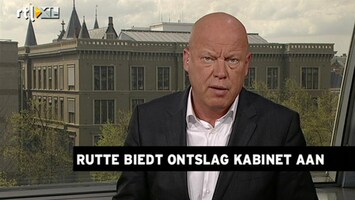 RTL Z Nieuws Frits ziet zijn zomervakantie eraan gaan