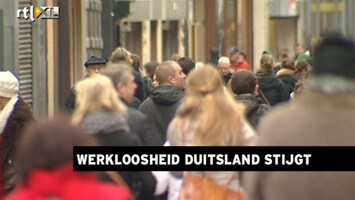 RTL Z Nieuws Werkloosheid in Duitsland opgelopen