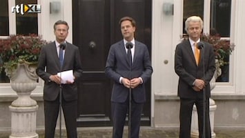 RTL Nieuws Persconferentie Catshuisconclaaf