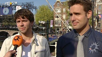 RTL Boulevard Nick en Simon zingen voor Koning en Koningin