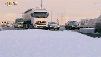 RTL Z Nieuws Vrijdagochtend weer sneeuw: heel zware ochtendspits
