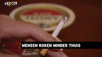 RTL Z Nieuws Door rookverbod roken we thuis ook minder