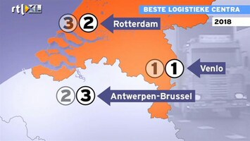 RTL Z Nieuws Beste logistieke centra liggen in de Benelux