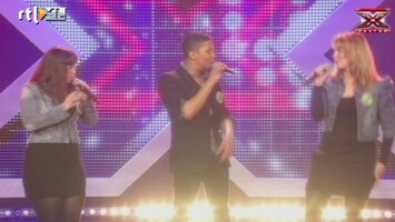 X Factor Trioronde: Eveline, Cesar Jose en Jantine