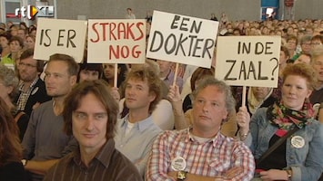 RTL Nieuws Huisartsen protesteren tegen bezuinigingen