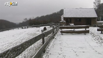 RTL Nieuws Sneeuw tooit Zuid-Limburg wit