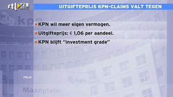 RTL Z Nieuws 10:00 Uitgifteprijs KPN valt heel erg tegen