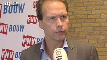 RTL Z Nieuws FNV Bouw zegt 'nee, tenzij' tegen Pensioenakkoord: een vaag interview