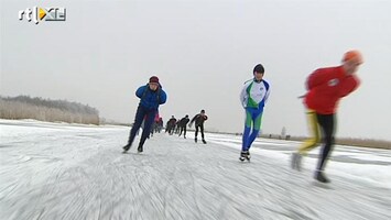 RTL Nieuws Genieten van natuurijs bij eerste toertochten