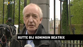 RTL Z Nieuws Rutte informeert Koningin over ondergang Rutte 1: en nu?