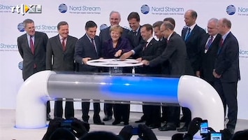 RTL Nieuws Mega-gaspijplijn Nord Stream geopend