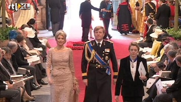 RTL Nieuws Aankomst Maxima en Willem-Alexander