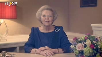 RTL Nieuws Volledige toespraak Beatrix over haar aftreden