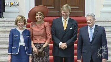 RTL Boulevard Dag twee van het kennismakingsbezoek van Willem- Alexander en Maxima aan Duitsland.