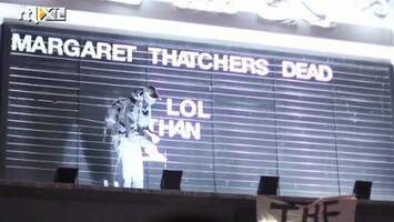 RTL Nieuws Ook feest om overlijden Thatcher