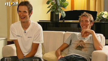 Ushi & The Family Ushi interviewt Fränk en Andy Schleck