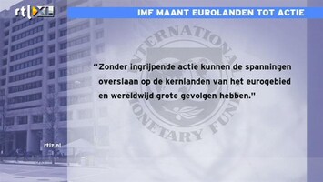 RTL Z Nieuws IMF: Europa moet haast maken met redding Griekenland