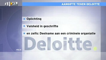 RTL Z Nieuws VEB: Deloitte is een criminele organisatie