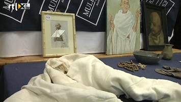 RTL Nieuws Spulletjes van Mahatma Ghandi geveild