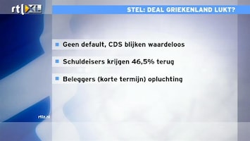 RTL Z Nieuws 10:00 Beste oplossing Griekse deal is meerderheid voor herstructurering