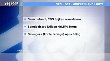 RTL Z Nieuws 10:00 Beste oplossing Griekse deal is meerderheid voor herstructurering